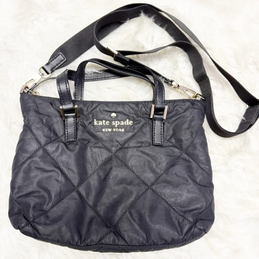 Kate Spade New York Watson Lane Quilted Lucie Crossbody Black